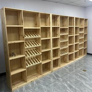 Espositore per Vini Moderno e Lussuoso in Legno e Acciaio con Ripiani Regolabili, Autoportante e Resistente - Product Image 4