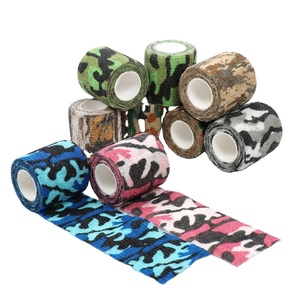 Benda Coesiva Autoadesiva Non Tessuta con Stampa Mimetica, Elastica per Sport, Primo Soccorso, Veterinaria e Tatuaggi - Product Image 1