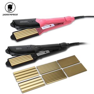 Chine Fabricant Femme Marque Privée Cheveux Crimper Fer nouveau <span class=keywords><strong>Salon</strong></span> De Coiffure Outils Défriser Les Cheveux Et <span class=keywords><strong>Bigoudi</strong></span> 2 En 1 - Product Image 1
