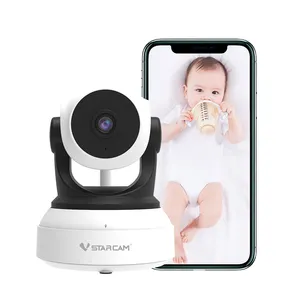 VStarcam C24S sıcak satış akıllı telefon app kamera güvenlik kamera sistemi PTZ kapalı CCTV wifi kamera