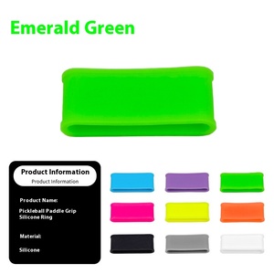 Newchance Silicone amélioré <span class=keywords><strong>pour</strong></span> Peak Rack bague d'étanchéité ceinture de sueur anti-dérapant housse de tennis de protection - Product Image 6