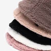 Dongkuan-Sombrero de invierno con Logo personalizado para mujer, gorro de piel esponjosa 100% poliéster, oferta