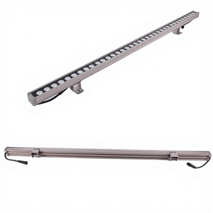 Straight LED Linear Wall Washer <b>Light</b> IP67 Waterproof 18W Outdoor RGB/RGBW <b>DMX</b> Facade Lighting with Aluminum Alloy Ra90 DC24V - Product Image 3