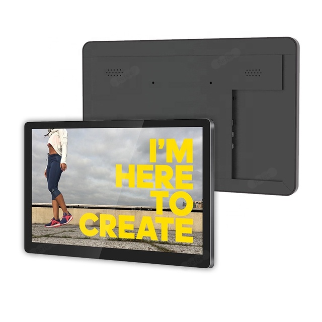 Hanging Wall Mounted Lcd AD Panel Player Electronic Signage Digital Menu Board Shop Advertising Screen