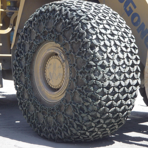 Cadena de rueda soldada antipinchazos 23.5-25 26.5-25 para maquinaria de construcción, cadena para skidder, protección de neumáticos para cargadora de ruedas - Product Image 5