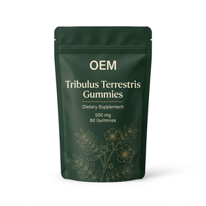 Gomitas de Extracto de Tribulus Terrestris OEM ODM 500mg 60 Unidades a Granel Marca Privada - Product Image 1