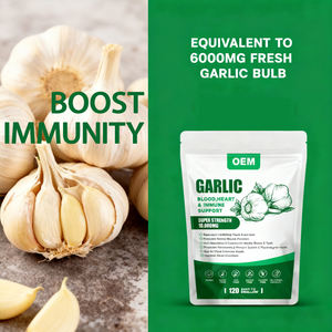 OEM produk vitamin kapsul bawang putih hitam Vegetarian suplemen Softgel tanpa bau Halal untuk dewasa dan bayi baru lahir - Product Image 4