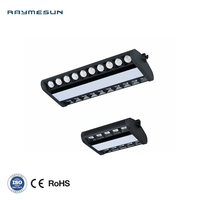 Spot LED magnétique Leimai certifié CE ROHS européen 220V, luminaire sur rail magnétique encastré ou suspendu