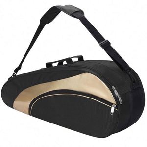 Muestra gratuita: Bolsa deportiva grande y resistente para raquetas, mochila de hombro, ideal para tenis, pickleball, bádminton, pádel. - Product Image 4