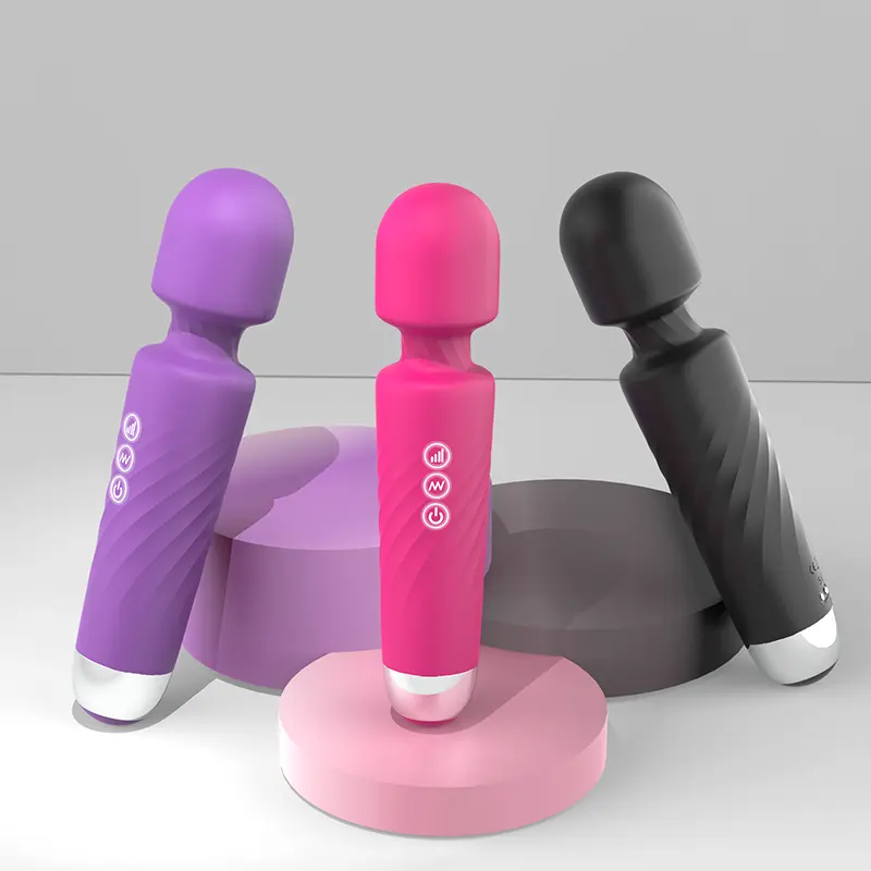 Auf Lager oder individuell stark magisch schnurlos Vibrierend lesbisch Japanisch Klitorisvibrator Stock-Massagegerät Sexspielzeug für Damen