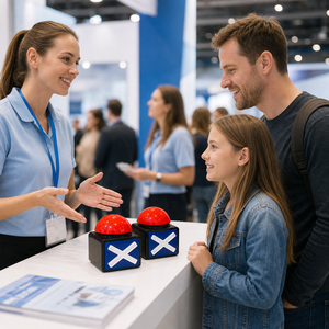 Buzzer Personalizzabile per Giochi con Luci ed Effetti Sonori per Bambini e Adulti, Ideale per Quiz e Giochi di Talento - Product Image 5