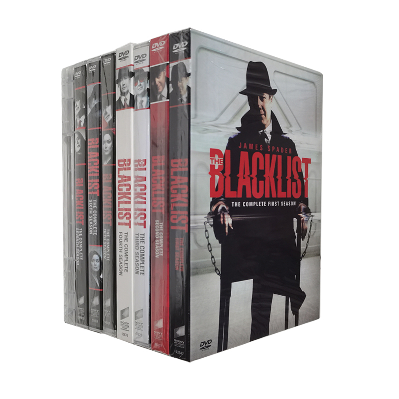 ブラックリスト完全なシリーズシーズン1-840ディスクDVDボックス