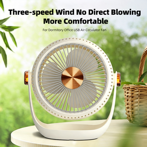 <span class=keywords><strong>Ventilateur</strong></span> <span class=keywords><strong>de</strong></span> circulation d'air AntarcChill, <span class=keywords><strong>ventilateur</strong></span> <span class=keywords><strong>de</strong></span> <span class=keywords><strong>bureau</strong></span> et mural, rechargeable 2400 mAh, silencieux, inclinaison à 360 degrés, type C, <span class=keywords><strong>ventilateur</strong></span> <span class=keywords><strong>de</strong></span> table pour chambre à coucher et <span class=keywords><strong>bureau</strong></span> - Product Image 2