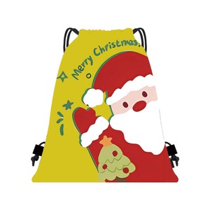 Custom Premium Lightweight Waterproof Sports Bag Christmas Event Gift <b>Drawstring</b> <b>Backpack</b> - Product Image 6
