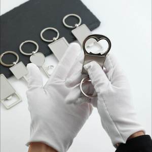 <span class=keywords><strong>Portachiavi</strong></span> apribottiglie personalizzato all'ingrosso stampa UV in lega festa del papà regali in bianco segno pubblicitario stampato in bianco <span class=keywords><strong>portachiavi</strong></span> in metallo - Product Image 6