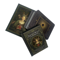 Boîte d'emballage de luxe avec impression de logo personnalisé, grand jeu de cartes de tarot Oracle écologiques avec guide