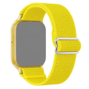 Correa de Tela Elástica Multicolor para Reloj Deportivo, Correa de Nailon Trenzado para Apple Watch de 49 mm, 46 mm y 42 mm, Disponible en Fábrica para Venta al por Mayor - Product Image 2