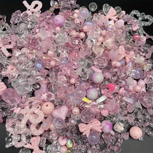 500g/sacchetto Perline acriliche miste a tema cartoni animati per la creazione di gioielli fai da te e braccialetti - Product Image 5