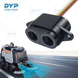Sensores Ultrassônicos DYP-A22 IP67 de Tamanho Pequeno com Configuração de Nível de Redução de Ruído e Rs485 para Robôs de Serviço AMR AGV Autônomos - Product Image 1