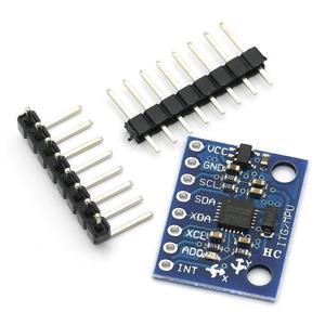 Module GY-521 MPU-6050, <span class=keywords><strong>accéléromètre</strong></span> et gyroscope à trois axes, module 6DOF, comprend le code et le schéma - Product Image 4