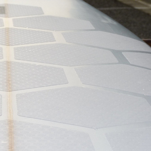 Transparent Hexagon Surfboard Protective <strong>Sticker</strong> <strong>Surfing</strong> Board Grip Tread Non-slip <strong>Stickers</strong> - Product Image 3