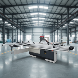 Scie à table coulissante horizontale de haute précision modèle ZD400T pour la coupe du bois, 3200 mm avec moteur de 5,5 kW - Product Image 2