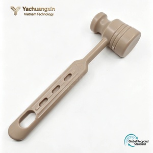 Maillet en plastique pour piquets de tente de camping en plein air avec poignée ergonomique et design léger - Product Image 5
