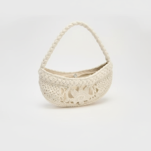 2024 ARTÍCULO CALIENTE macramé bolso de paja vintage borlas ganchillo monederos macramé bolsa de compras cuerda de algodón verano playa bolso de mujer - Product Image 1