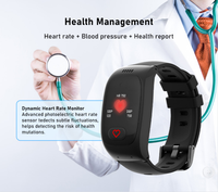 Pulsera con Rastreador GPS 4G Modelo L16, Llamada de Voz Bidireccional, Función SOS, Monitoreo de Múltiples Datos de Salud, Banda Inteligente para Personas Mayores