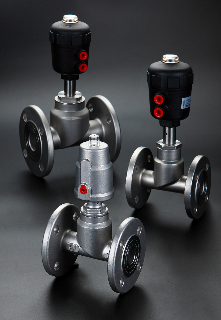 source qjqd d15空气控制气动阀不锈钢y型角座阀 on m.alibaba.com