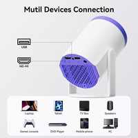 Proyector Inteligente TURN1 Allwinner H713 Android, el Mejor Mini Proyector de Video para el Hogar, LCD LED con Sonido HiFi, Mini Proyectores 4k