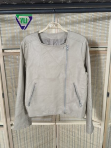 Cappotto <span class=keywords><strong>in</strong></span> pelle sottile di seconda mano giacca da uomo di buona qualità moda moda <span class=keywords><strong>abbigliamento</strong></span> <span class=keywords><strong>in</strong></span> balle vestiti usati per uomo e donna - Product Image 5