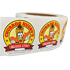 Custom Printed Logo Roll Plastic Vinyl <strong>PVC</strong> Waterproof Adhesive Food <strong>Packaging</strong> Sticker <strong>Label</strong> Custom Shape Custom Size Brightpac - Product Image 4