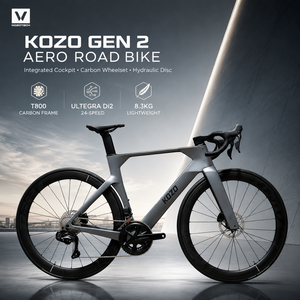 CE Kozo1 SuperLight Full R8170 Ultegra Di2 24 vitesses Roues carbone Guidon intégré Freins à disque T47 BB Racing the K - Product Image 1