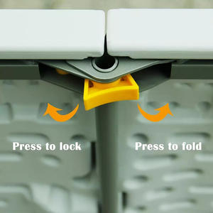 <span class=keywords><strong>Mesa</strong></span> plegable de aluminio para jardín al aire libre para acampar y hacer senderismo - Product Image 4