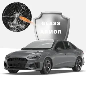 14Mil PET Windshield Protection Film Anti Shatter Glass Safety Security Car Window Glass Armor Film