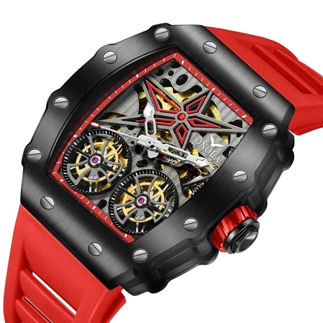 ONOLA Brand New Automatic Men Fashion Hollow Luxury Waterproof Mechanical Watch