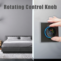 UBARO BHT-7000 Tuya WiFi Interruptor Inteligente con Perilla 16A 5A Controlador de Caldera de Gas y Calefacción por Suelo Radiante Eléctrico Compatible con Alexa Google Home