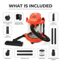 Aspirateur industriel électrique 1000W sans sac, cyclonique, pour nettoyage de tapis d'hôtel et domestique