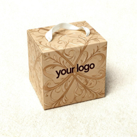 Boîte à café en papier kraft pour l'emballage de grains de café et de poudre tailles personnalisées écologiques jetables pour la vente en gros et au détail