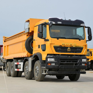 Camion benne d'<span class=keywords><strong>occasion</strong></span> HOWO TX 8x4 371HP Euro 2, robuste et stable, 16 tonnes, pour le remplissage <span class=keywords><strong>de</strong></span> ballast ferroviaire et le transport <span class=keywords><strong>de</strong></span> terre - Product Image 2
