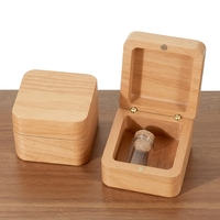 Boîte commémorative pour poils d'animaux et cheveux de bébé, boîte de rangement en bois avec flacons, gravure personnalisée du nom et de la date