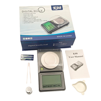 Balance de laboratoire numérique électronique miniature professionnelle de poche pour bijoux, 50 g, 0,001 g, or