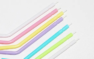 MEITE peralatan medis gigi, alat <span class=keywords><strong>Dental</strong></span> irigasi logam sekali pakai Air 3 arah jarum suntik - Product Image 4