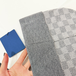 2026 Новая роскошная вязаная шапка с логотипом на заказ, дизайнерская зимняя жаккардовая шапка, Осенняя шапка унисекс, теплые шапки для мужчин и женщин - Product Image 3