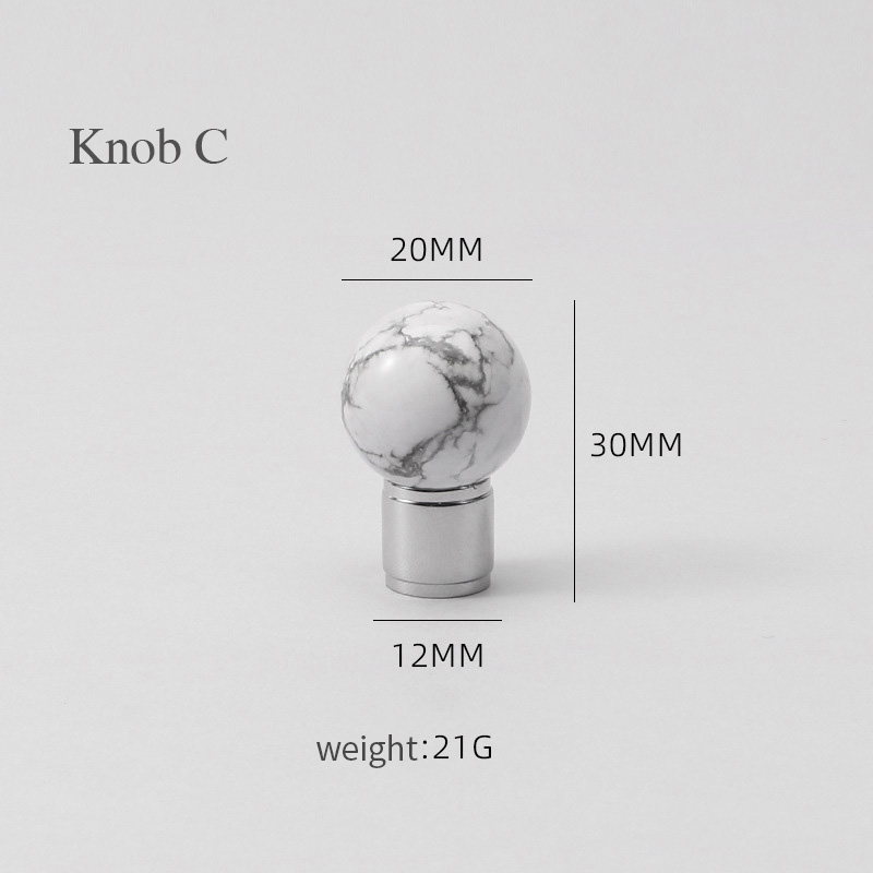 Bouton C:L20 * H30mm * Diamètre de base: 12mm