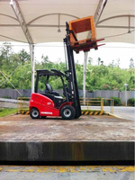 Montacargas Eléctrico con Batería de Litio Hangcha de 1t/1.5t/1.8t/2t/2.5t/3t/3.5t, Cero Emisiones, Pequeño, para Logística en Interiores