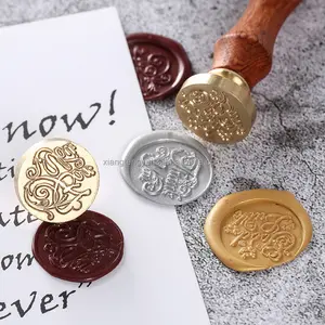 Luxury Self Adhesive Wax Stamp Stickers for Envelope Wax Sticker 3d Wedding Wax Seal Sticker