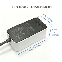 Adaptateur d'alimentation Starlink Mini 30V 2A 60W Chargeur mural AC/DC avec prise US Remplacement pour Starlink Mini Satellite