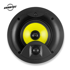 Altavoz de techo negro de 6 pulgadas, 2 vías, pasivo, 8 ohmios, <span class=keywords><strong>tipo</strong></span> HiFi sin marco para techo, <span class=keywords><strong>CA</strong></span>, 1, 2 vías - Product Image 3